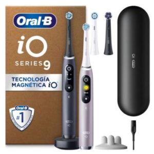 Oral-B iO Series 9 Plus Edition Duo Black Onyx/Rose Quartz