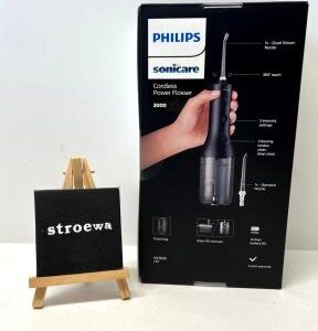 Philips Sonicare Cordless Power Flosser 3000 HX3826/33 schwarz