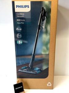 Philips Kabelloser Akku-Staubsauger 8000 Serie XC8055/01 Saugen und Wischen