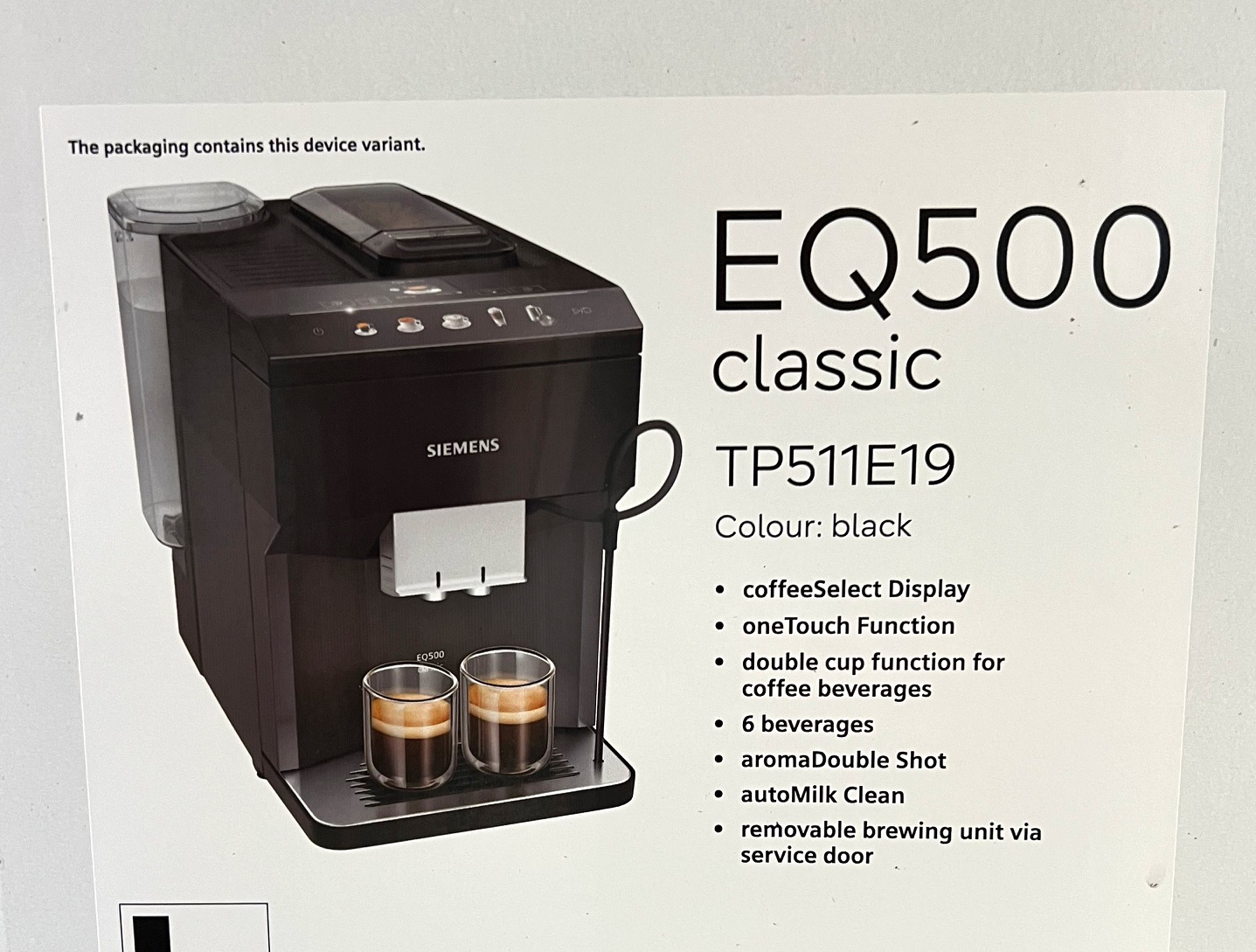 Siemens EQ.500 Classic TP511E19 schwarz – Bild 2