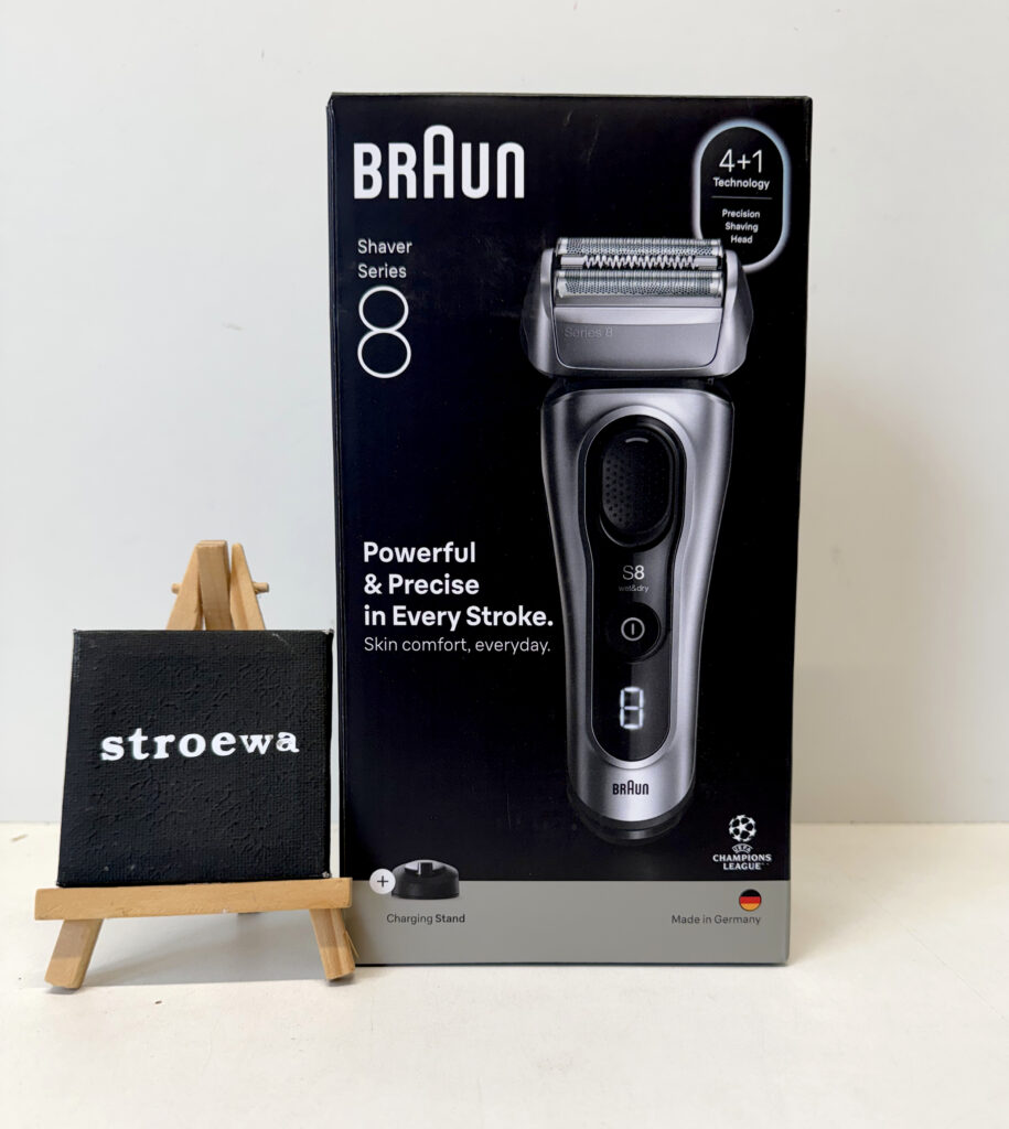 Braun Series 8 Elektrorasierer, 8617s, Silber